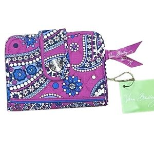 Vera Bradley Boysenberry Snappy wallet, NEW WITH TAGS